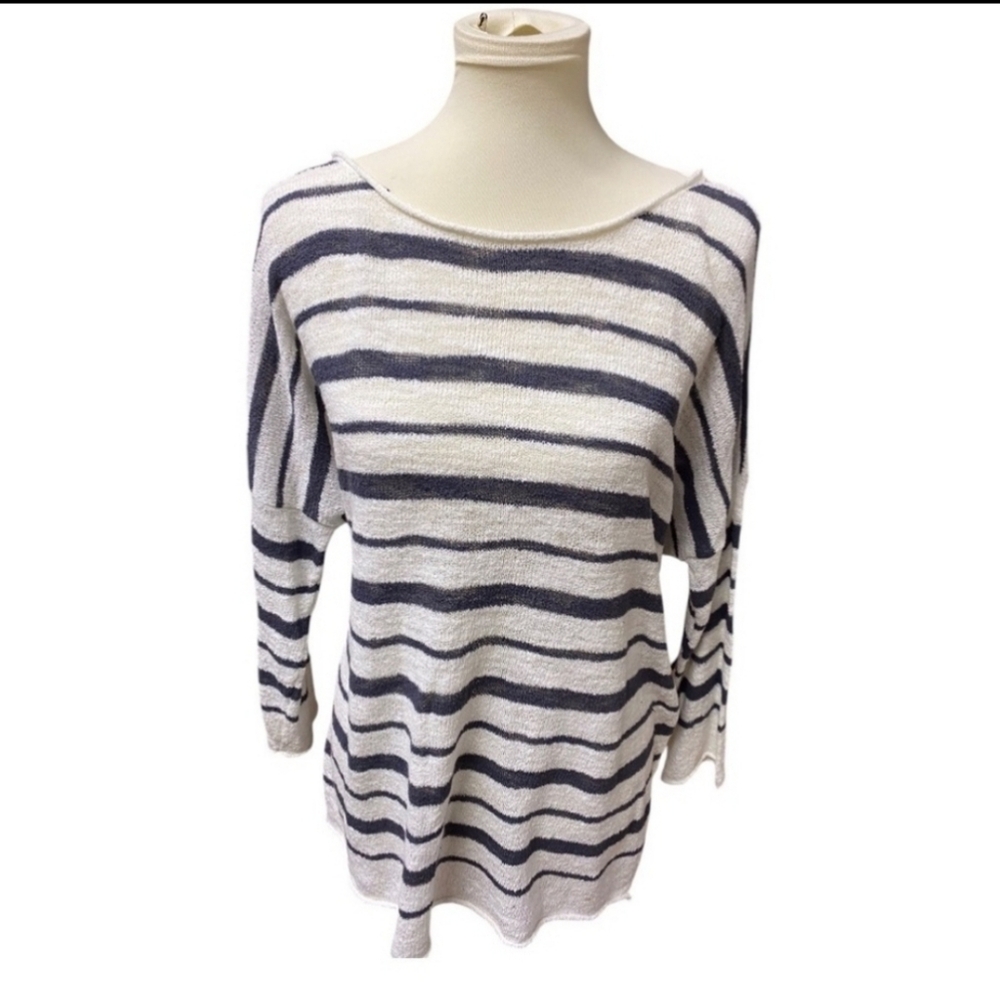 Lou & Grey Open-Knit Sweater